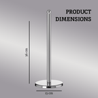 Hirano Chrome Kitchen Roll Holder - Joe’s Haven