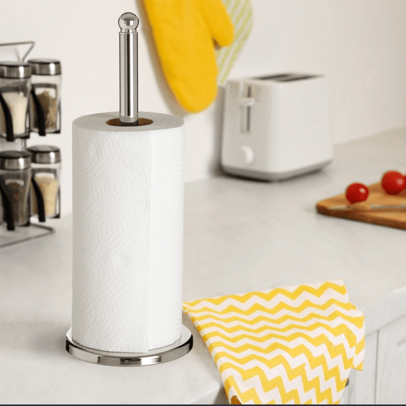 Hirano Chrome Kitchen Roll Holder - Joe’s Haven