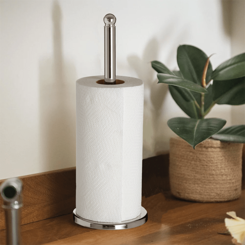 Hirano Chrome Kitchen Roll Holder - Joe’s Haven