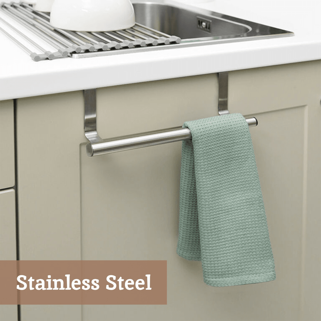 Over Door Kitchen Towel Hanging Rail - Joe’s Haven