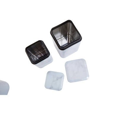 Easton 5 Piece Marble Effect Kitchen Storage Set - Joe’s Haven