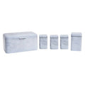 Easton 5 Piece Marble Effect Kitchen Storage Set - Joe’s Haven
