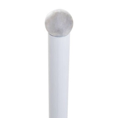 Easton White Marble Effect Kitchen Roll Holder - Joe’s Haven