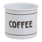 Grocer White Metal Mug - Joe’s Haven