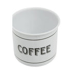 Grocer White Metal Mug - Joe’s Haven