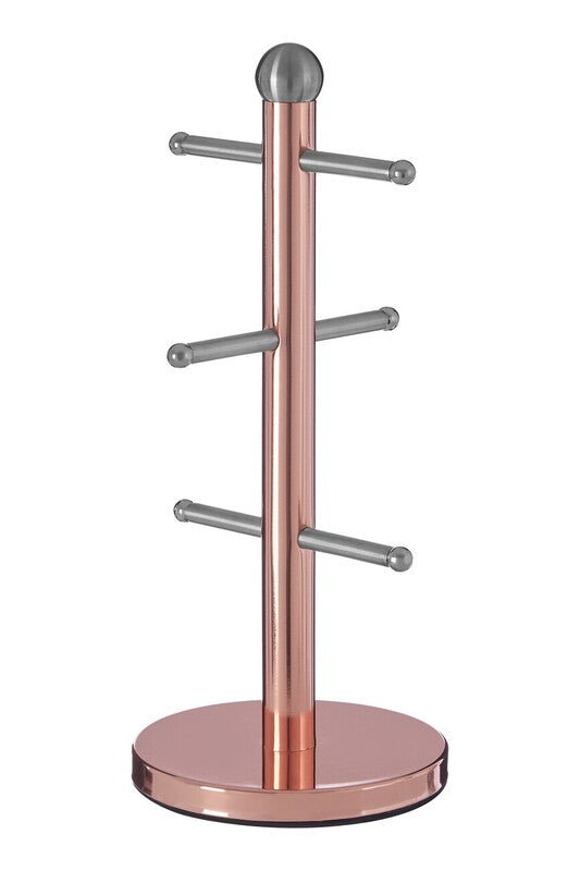 Hirano 6 Cup Copper Finish Mug Tree - Joe’s Haven