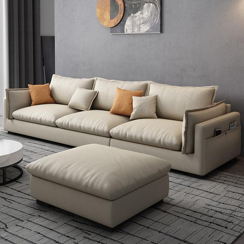 G918 Amos Three Seater Sofa Corner, Leathaire