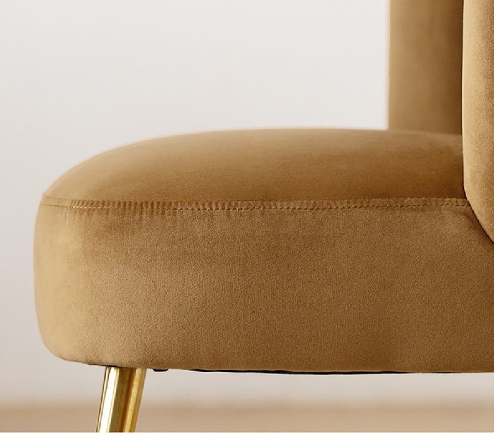 Dwight Dining Chair, Gold Frame - Joe’s Haven