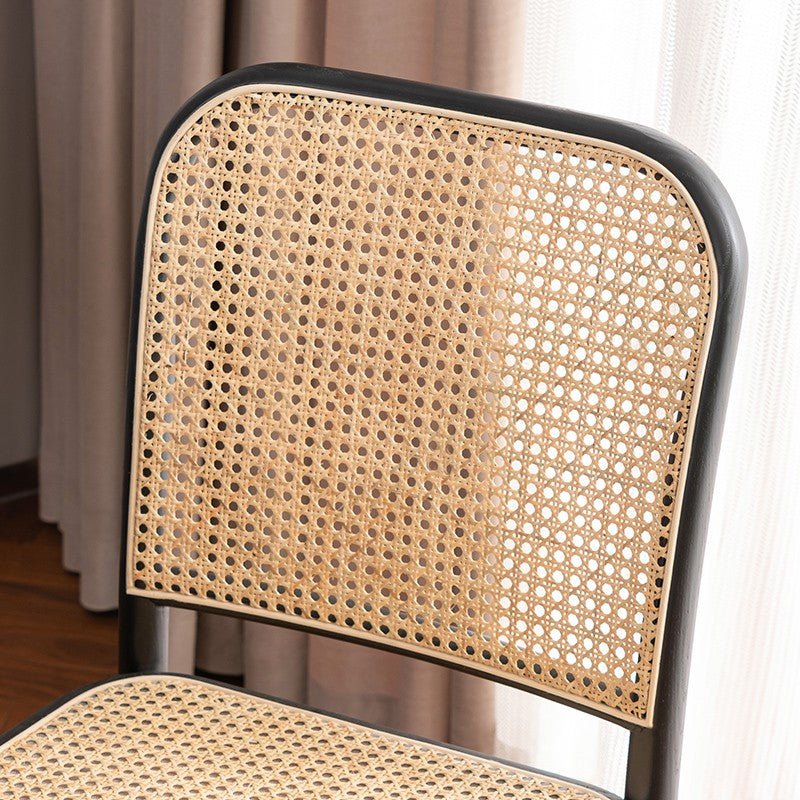Vanesa Rattan Dining Chair, Oak - Joe’s Haven