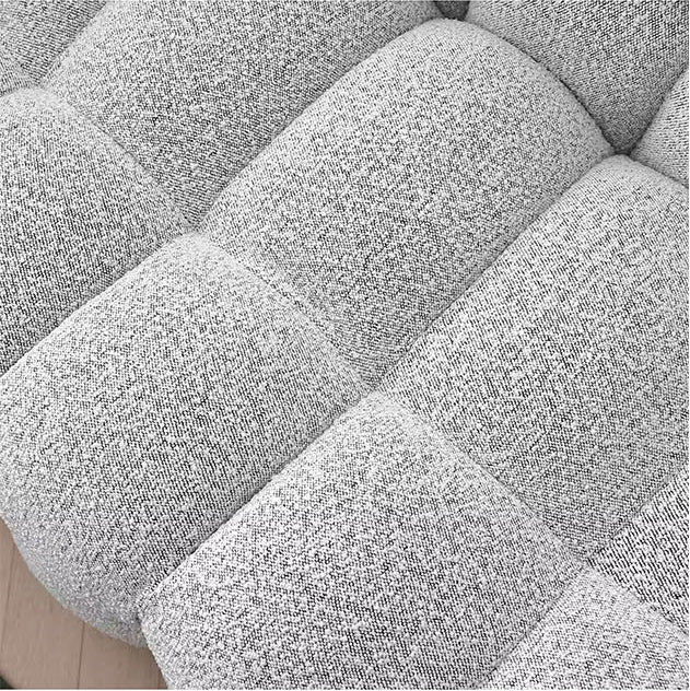 Zobah Two Seater, Three Seater Sofa, Grey Boucle - Joe’s Haven
