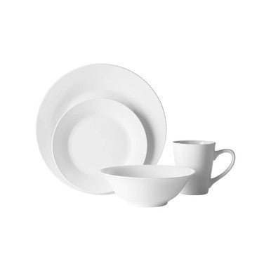 Elmira 16 Piece White Porcelain Dinner Set - Joe’s Haven