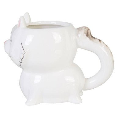 Gigil White Cat Mug - Joe’s Haven