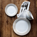 Avie Casablanca 12 Piece Natural Dinner Set - Joe’s Haven