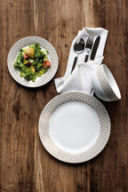 Avie Casablanca 12 Piece Natural Dinner Set - Joe’s Haven