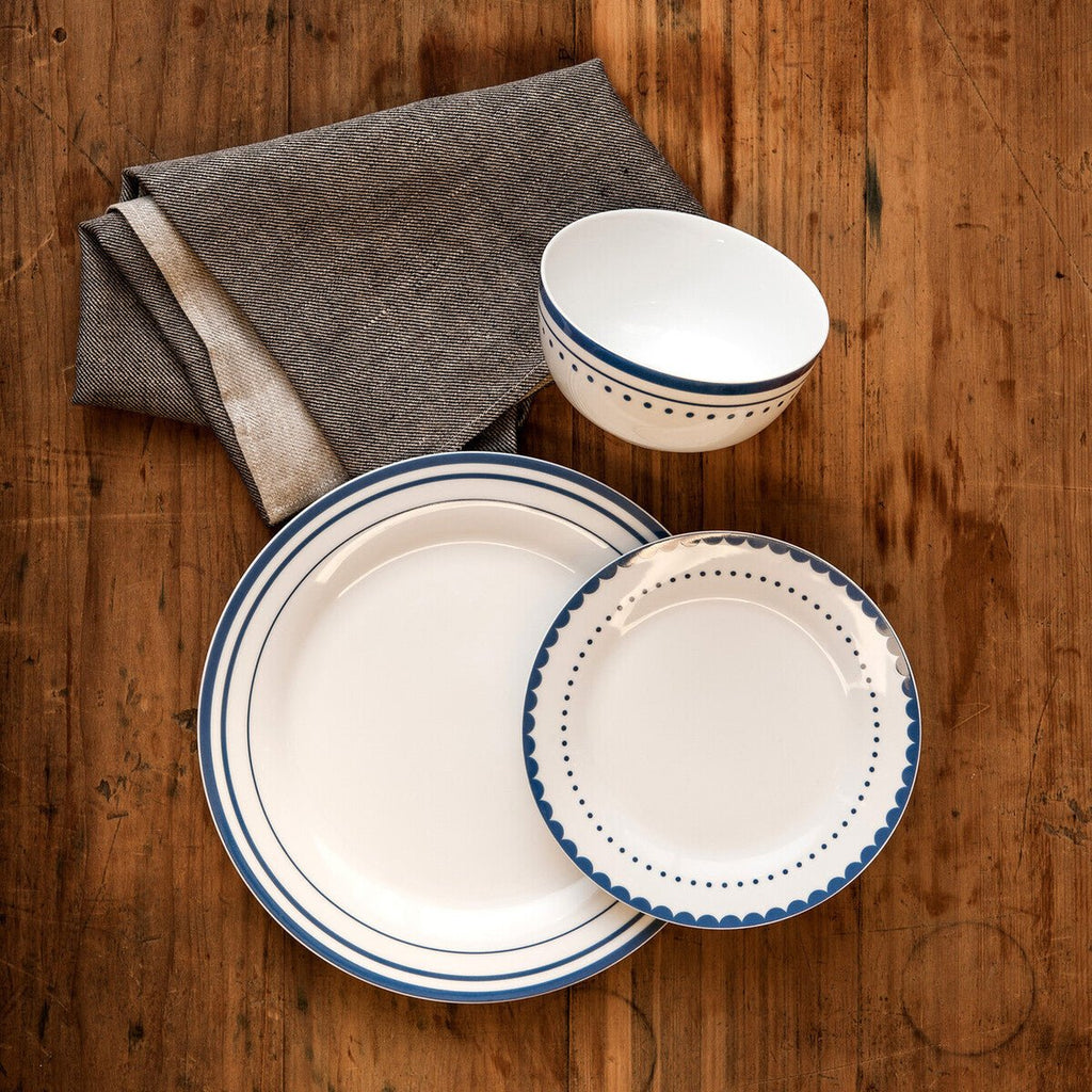 Avie Saturn 12 Piece Blue Dinner Set - Joe’s Haven