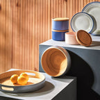 Avie Saturn 12 Piece Blue Dinner Set - Joe’s Haven