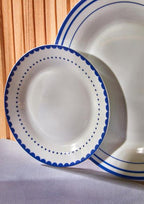 Avie Saturn 12 Piece Blue Dinner Set - Joe’s Haven