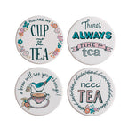 Pretty Things Set Of Four Coasters