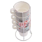 Pippa Set Of Four Stackable Mugs with Stand - Joe’s Haven