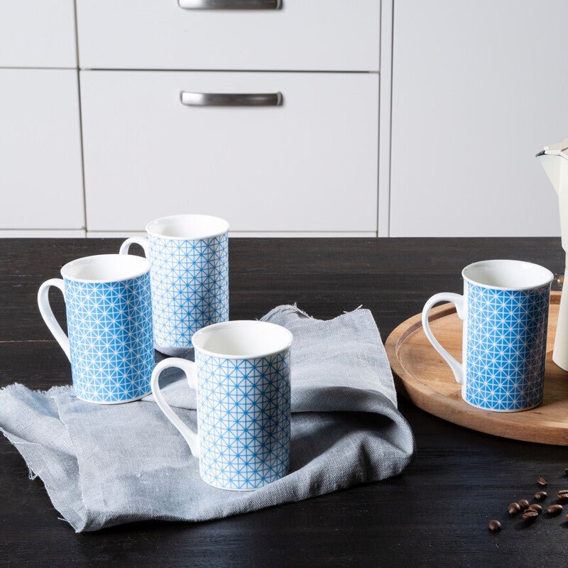 Maroc Blue Mugs Set of 4 - Joe’s Haven