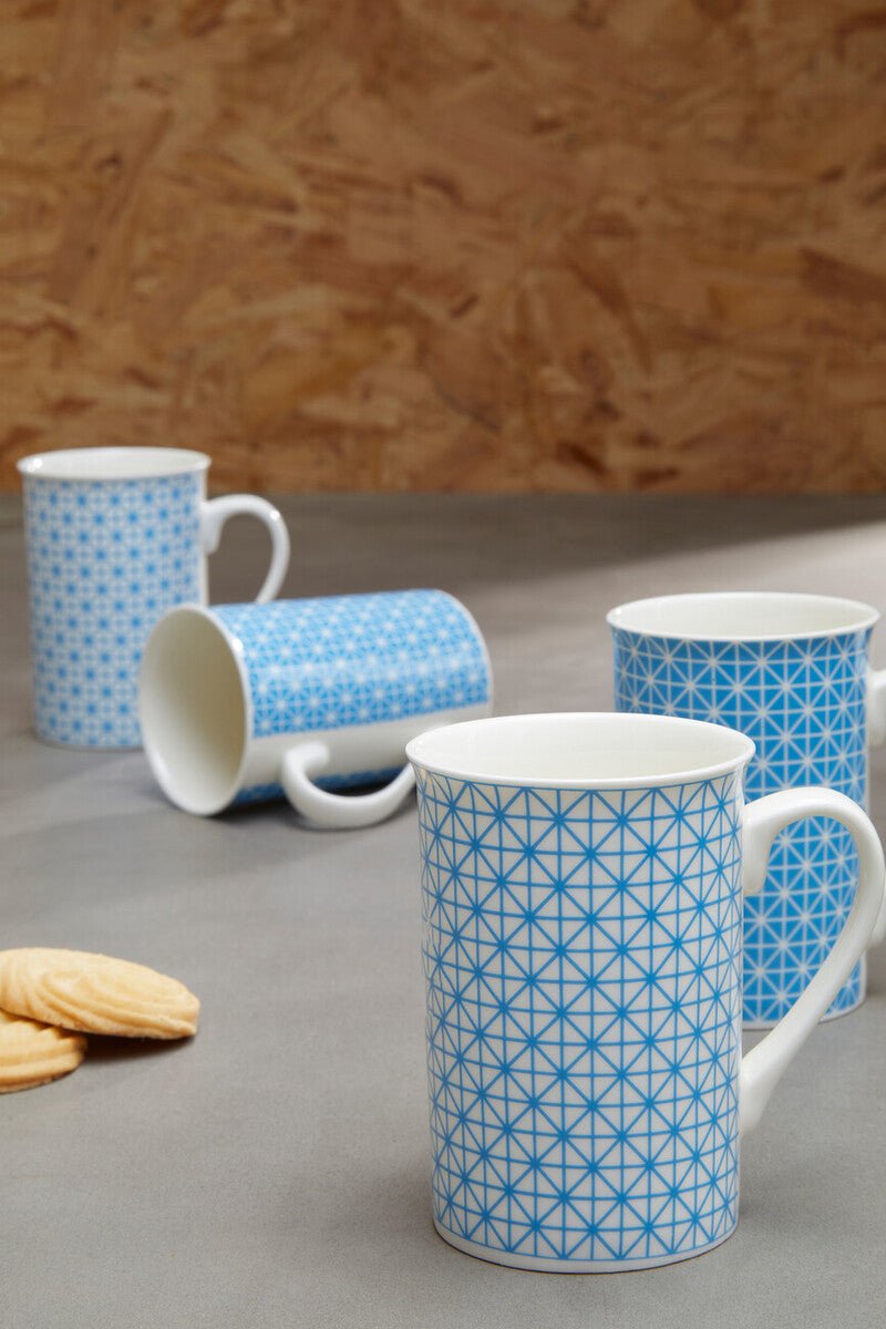 Maroc Blue Mugs Set of 4 - Joe’s Haven