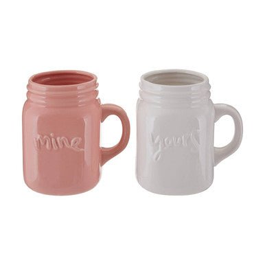Pretty Things Set Of Yours and Mine Mugs - Joe’s Haven