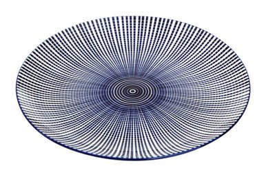 Maya 12 Piece Blue And White Dinner Set - Joe’s Haven