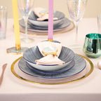 Maya 12 Piece Blue And White Dinner Set - Joe’s Haven