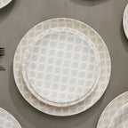 Maya Grey And White 12 Pc Dinner Set - Joe’s Haven