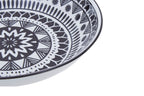 Maya 12 Piece Black And White Dinner Set - Joe’s Haven