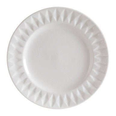 Avie 16 Pc Embossed Geo Dinner Set - Joe’s Haven