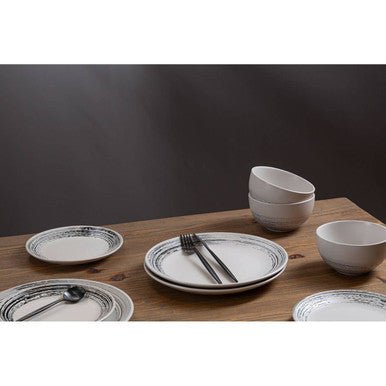 Middag Black And White Dinner Set - Joe’s Haven