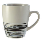 Middag Set Of 4 White And Bark Effect Mugs - Joe’s Haven