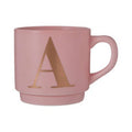 Signet Pink Monogram Mug, A - Joe’s Haven
