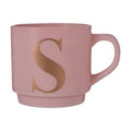 Signet Pink Monogram Mug, S - Joe’s Haven