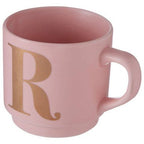 Signet Pink Monogram Mug, R - Joe’s Haven