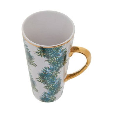 Winter Palm Latte Mug - Joe’s Haven