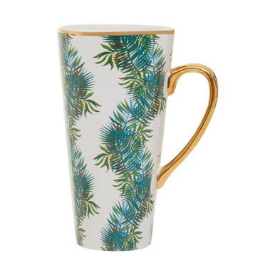 Winter Palm Latte Mug - Joe’s Haven