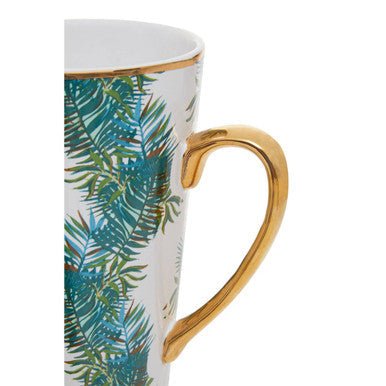 Winter Palm Latte Mug - Joe’s Haven