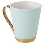 Mimo Green Frosted Deco A Letter Monogram Mug - Joe’s Haven