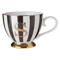 Duchess Black and White Monogram Mug, S - Joe’s Haven