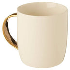 Diamond Deco White Monogram Mug, J - Joe’s Haven