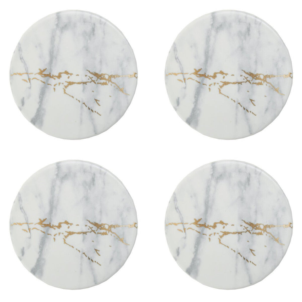 Marble Luxe Set Of 4 Coasters - Joe’s Haven