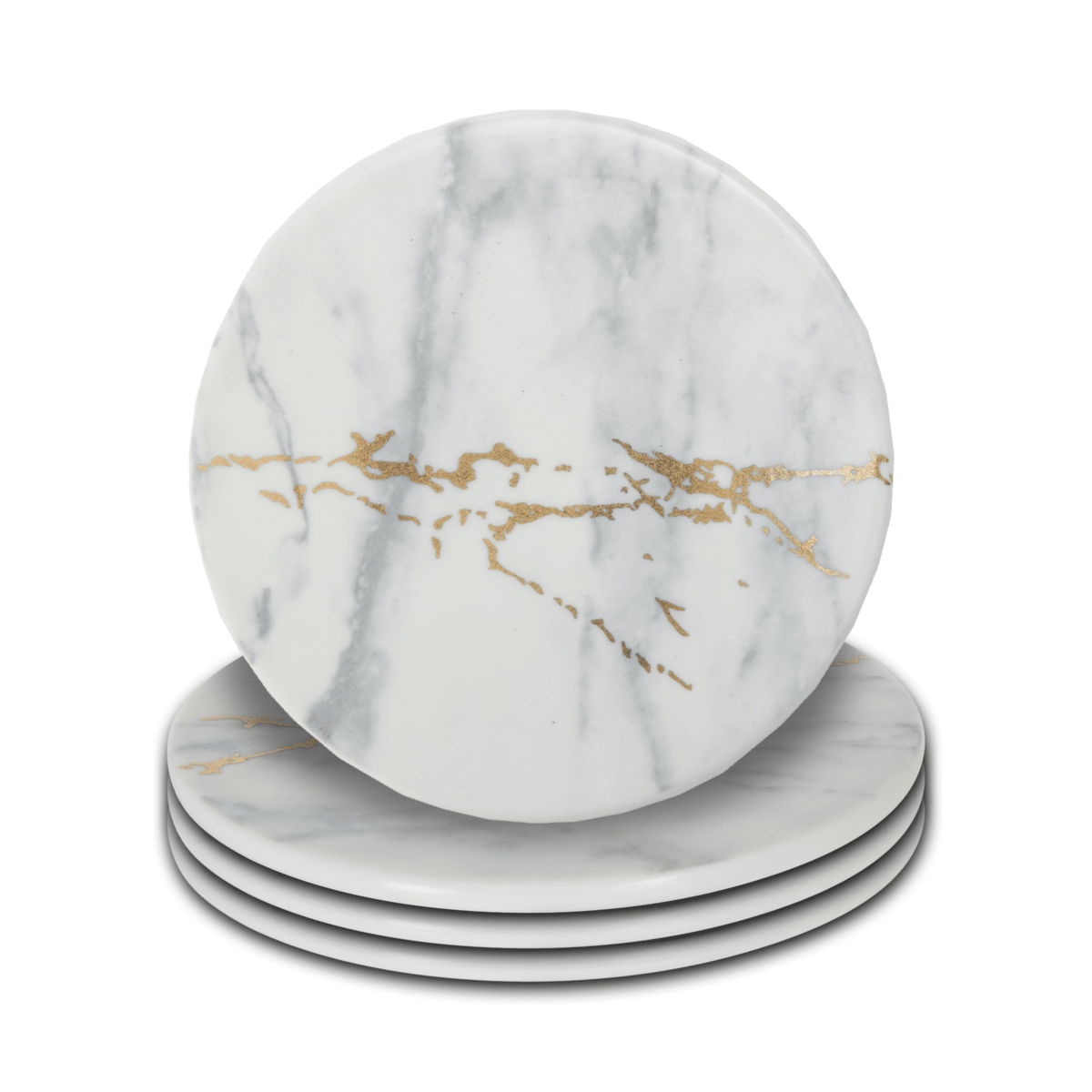 Marble Luxe Set Of 4 Coasters - Joe’s Haven