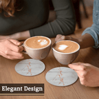 Marble Luxe Set Of 4 Coasters - Joe’s Haven