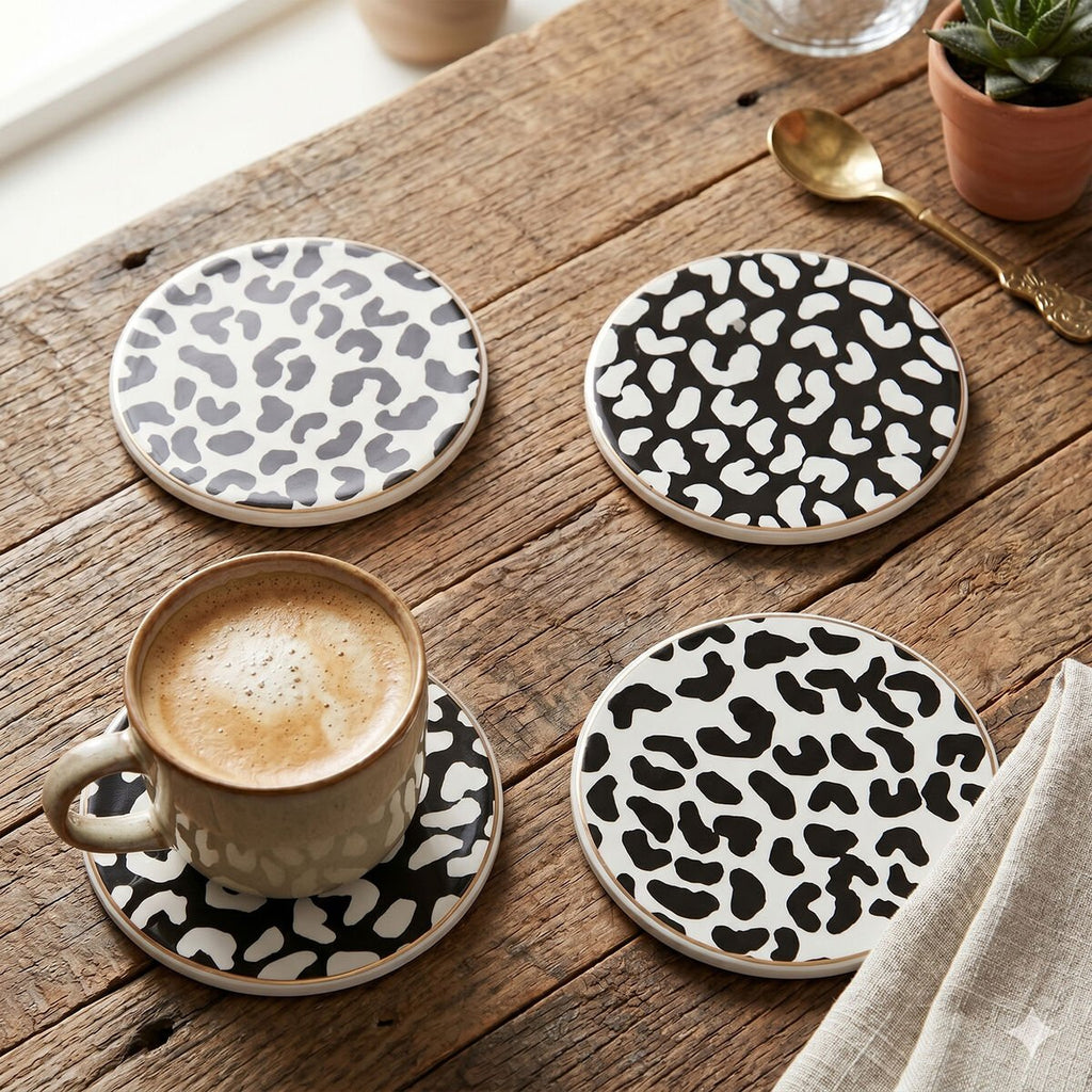 Set of Four Coasters | London Leo - Joe’s Haven