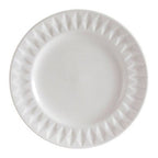 Avie 16 Piece White Embossed Dinner Set - Joe’s Haven