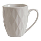 Avie 16 Piece White Embossed Dinner Set - Joe’s Haven