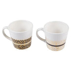 London Set of Two Leopard Print Mugs | London Leo - Joe’s Haven