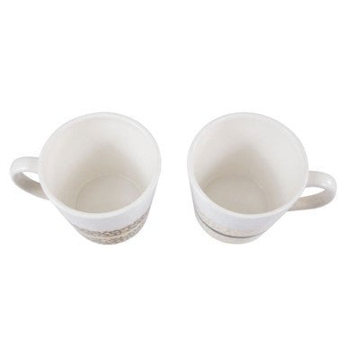 London Set of Two Leopard Print Mugs | London Leo - Joe’s Haven